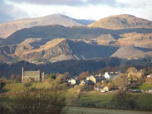 The Village of Llan Ffestiniog